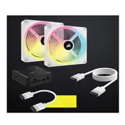 Corsair Qx Rgb Series Icue Link Qx140 Rgb 140Mm Magnetic Dome White