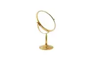 Magnifying Makeup Mirror Tabletop - Golden 5X Magnifier