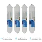 4 x Premium Inline External Fridge Water Filters for Samsung LG Fisher & Paykel