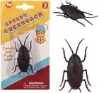 Pull Back Fake Speedy Cockroach Toy (2.5") Plastic Insect Crawling Brown