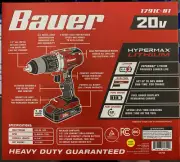 BAUER 20V 1/2 In. DRILL DRIVER KIT