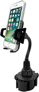 Macally Car Phone Holder, Car Cup Holder Phone Mount with Longer Neck & 360° Rotatable Cradle for iPhone 7 7+ 6s 6 Plus Samsung Galaxy S8 S7 Edge S6 S5 Note 5, Smartphones, MP3, GPS etc. (MCUPXL)
