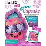 ALEX D.I.Y. KNOT - A CUPCAKE SEQUIN PLUSH CRAFT KIT - Stich and Knot