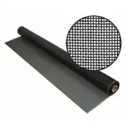 Fiberglass Window Door Screen Roll 72in x 100ft Charcoal 20x20 Mesh Insect