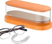 [Generic] Braces Cleaning Machine, Professional Ultrasonic Washer, Jewelry and Watch Cleaner 8x20cm/3.14x7.87inches Multi-Use Functionality/Compact & Efficient for Glasses, Ring, Earrings