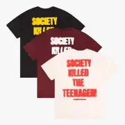 The Hundreds 'Society Killed the Teenager' T-Shirt Tee Top Unisex Adult Mens Wom