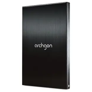 【Archgon亞齊慷】拉髮絲紋路鋁合金 2.5吋7mm硬碟專用外接盒(USB 3.0 支援UASP傳輸架構)