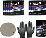 Headlight Restoration Kit | Headlight Polishing Repair Kit,Lens Polisher, Automotive Refurbishment Set for Yellowing Haze Scratches