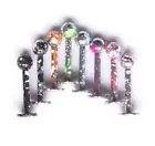 16g Speckled Colored Paint Flecked Earring Helix Labret Monroe Lip Stud ring bar