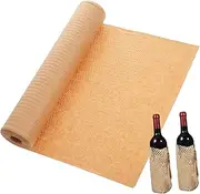 Zerodeko 1 Roll Honeycomb Cushioning Packaging Paper Paper Wrap for Dishes Vases and Plates Sturdy Flexible Packing Material
