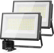 High Efficiency 100W LED Floodlight - 9000lm Bright, IP66 Rated for All Weather