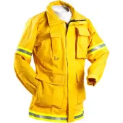 FireLine 7 oz. Tecasafe Plus Smokechaser Deluxe Coat, Medium 38" - 40" Chest