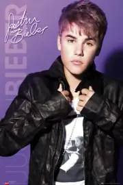 Poster Justin Bieber Collar