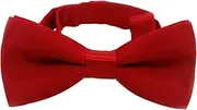 [Perfeclan] Adjustable Bow Ties Pre Tied Bow Tie Fashion Soft Child Polyester Boys Tux Bowties Kids Bow Tie for Banquet Stage Performance