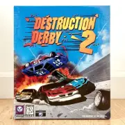 Destruction Derby 2 - Factory Sealed - IBM CD - Big Box PC - 1996 Psygnosis - NM