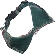 GANAZONO Cute Cat Collar with Bell and Bow Adjustable Plaid Design for Kittens and Pets Christmas Stylish and Safe for Daily Wear and Special Events