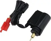 2Pin Electric Choke Carburetor Automatic Choke ABS Copper Carburetor Choke Compatible with GY6 50cc 125cc 150cc Scooters Mopeds ATVs Go Karts