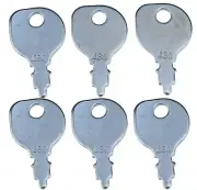8X For Hustler Zero Turn Mower Ignition Key - Raptor, FasTrak - Fits All
