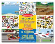 Melissa & Doug Reusable Stickers Vehicles