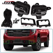 Led Front DRL Day Running Light For GMC Sierra 1500 Denali SLT 2022-24 Fog Lamps