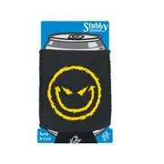 Evil Smile - Funny Novelty Stubby Holder With Base