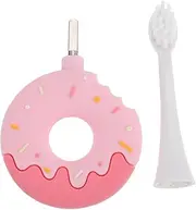 SEWOART Cartoon Donut Shaped Boys and Girls Toothbrush Soft Bristles for Toddlers Tooth Brush Head Silicone Toothbrush