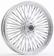 HD Chrome 48 Spoke Dual DiscFront Wheel 16x3.5 Harley Seventy Two 12-16