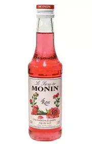 MONIN Shaved Ice Syrup Rose Syrup Flavor 250ml Japan NEW