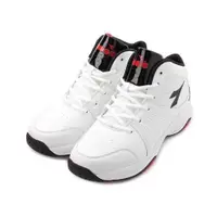 在飛比找ETMall東森購物網優惠-DIADORA 2E 皮面高筒籃球鞋 白 DA9AMB737