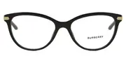 Burberry BE2280 3001 Women’s Glasses Black Size 54 - Private Health Rebate - Blue Light Block Available