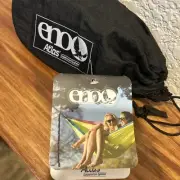 Eagles Nest Outfitters Atlas Chroma ENO Camp Hammock Straps 400LB Black Blue