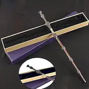 HOLIDAYFUN MW2 Wizard Magic Wand, Wizard Sorcerer Wand, Black Wand, Costumes Cosplay Props Accessory Magic Kits (No.4)