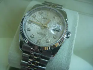 ROLEX116234亂碼字頭2013國內公司貨盒單齊全116610 116520 AP