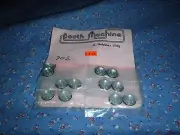 NOS Booth Machine & Hobbies Mfg Tires Wheels 6 Pkg of two Just over 5/8" Diamet