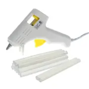 10 Watt Mini Glue Gun and Hot Glue Sticks Crafting Supplies Kit, 15pc
