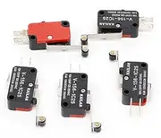 New 5Pcs Lot V-156-1C25 Micro Limit Switch Long Hinge Roller Momentary SPDT Snap Action