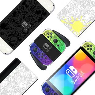 噴射戰士 Nintendo Switch OLED 痛貼 痛機貼 Splatoon switch遊戲機保護貼 可愛貼紙