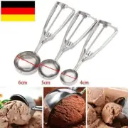 4/5/6 ice cream scoop, ice cream shaper, ice cream scoop, 3-piece ice cream scoo
