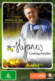 STEFANO'S COOKING PARADISO -Educational DVD Series Rare Aus Stock New Region ALL
