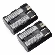 2X BP-511 Battery for BP-511a Canon EOS 5D 10D 20D 30D 40D 50D D60 G1 G2 G3 G5