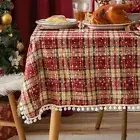 Boho Christmas Table Cloth Table Cloths for Party Tabletop Cover