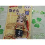 日本 箱根限定  寄木細工 娃娃 吊飾