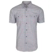 Drake Waterfowl Frat Tattersall S/S Button Down Shirt CHOOSE SIZE AND COLOR