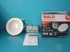 Halo 6" INCH Selectable Round Canless Recessed LED Retrofit Module w/ White Trim
