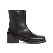[Our Legacy] Our Legacy-Deep Americano Brown Cow Leather Camion Boots-Uomo 44 IT