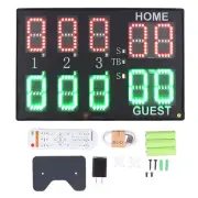 Tabletop LED Scoreboard Portable Digital Scoreboard Sports Electronic AC