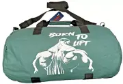 GYM BAGS / GYM DUFFLE BAG / TRAVEL BAG / TUFF BULL LARGE GYM BAGS GREEN COLOUR