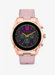 Gen 6 Bradshaw Rose Gold-Tone and Logo Silicone Smartwatch