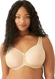 [Wacoal] Women's Basic Beauty Contour T-Shirt Bra, Sand, 22DD