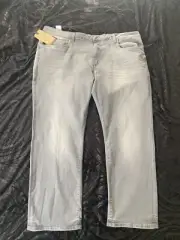 Buffalo David Bitton Slim Ash Shades of Grey Jeans